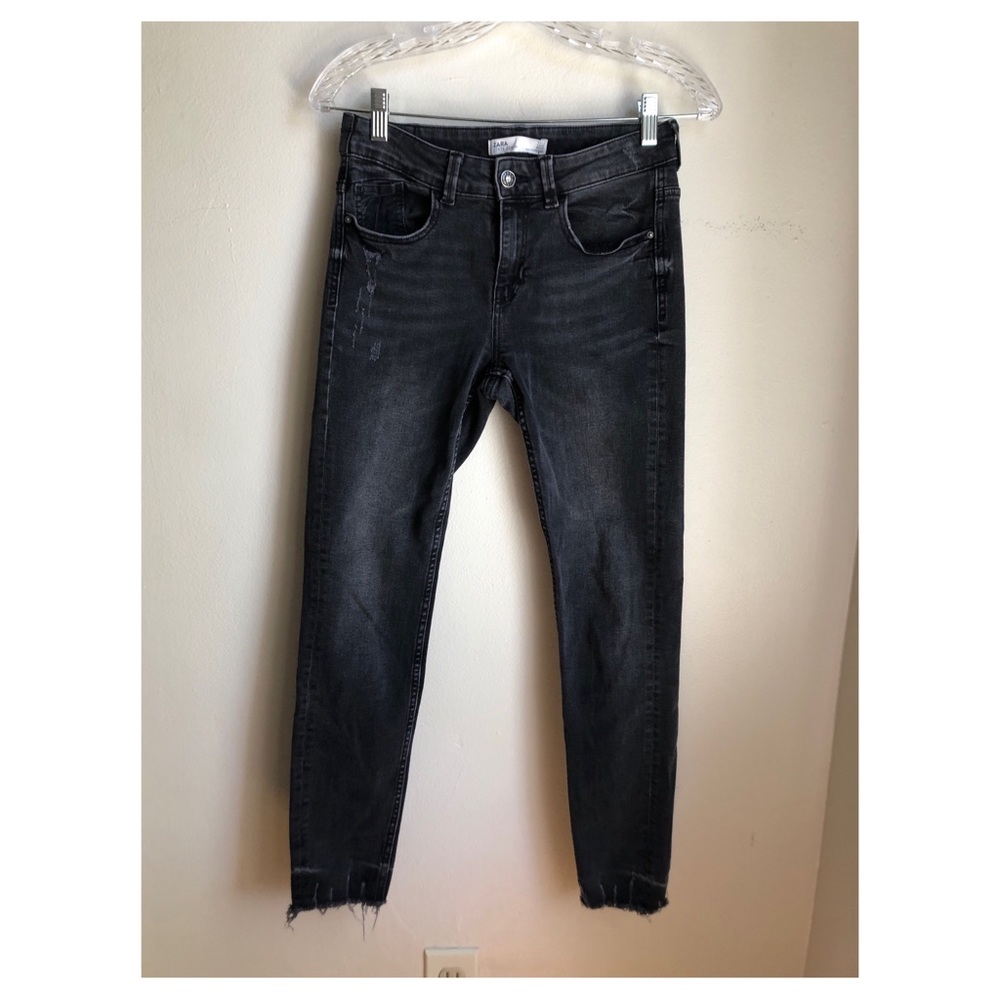 Zara black skinny jeans
